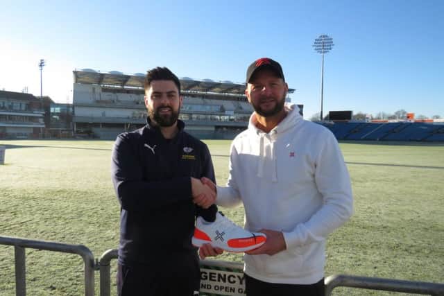 Will Saville with David Paynter.