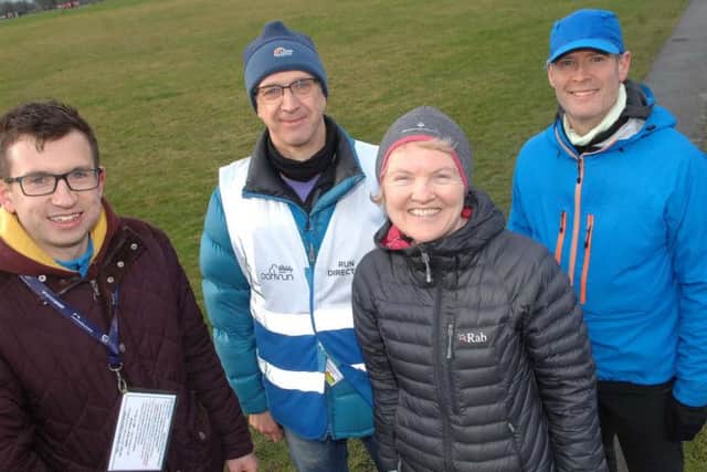 James Wright, Mark Taylor, Linda Dodsworth and Sean Brennan