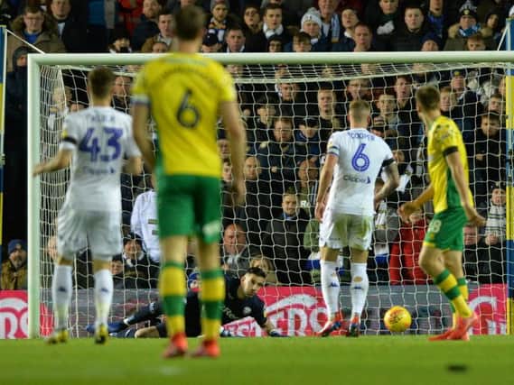 Leeds United fall to 3-1 home defeat to Norwich City.