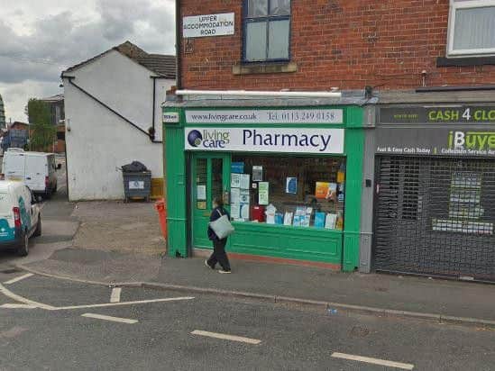 The pharmacy was targeted by an armed robber PIC: Google