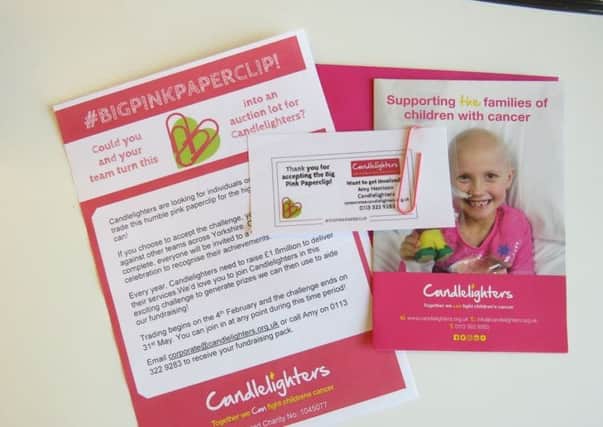 Businesses across Yorkshire are being encouraged to swap the humble pink paperclip for the best prize they can get!