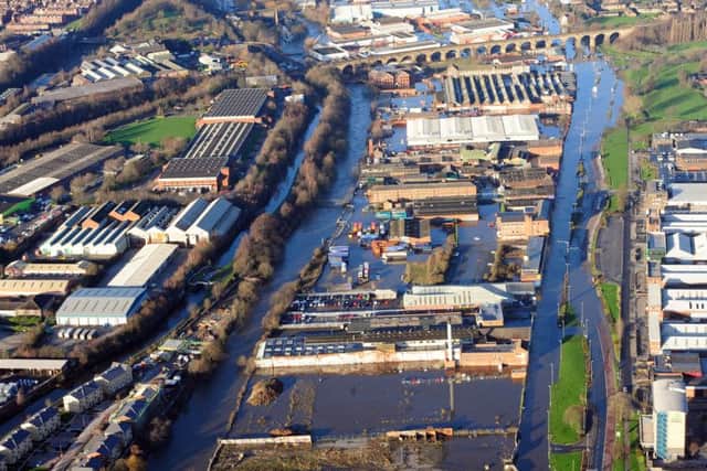 The impact of 2015's flooding in Kirkstall.