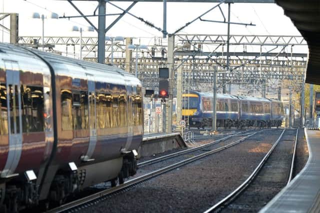 Leeds City Station.