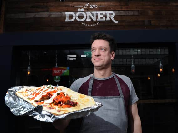 Paul Baron from I Am Doner in Headingley, which has just been shortlisted for Best Regional Takeaway in the British Kebab Awards.