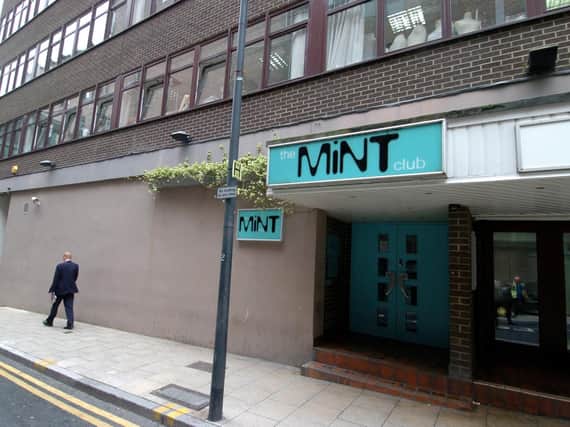 The Mint Club on Harrison Street where the brawl took place