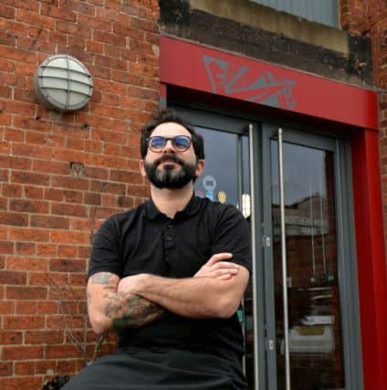 Luigi Giovanni Ragaglia who is running a pop-up kitchen serving Italian street food at Northern Monk, The Old Flax Store, Marshalls Mill.
7 February 2019.  Picture Bruce Rollinson