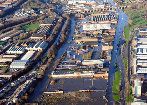 The aftermath of 2015's Boxing Day floods in Kirkstall.