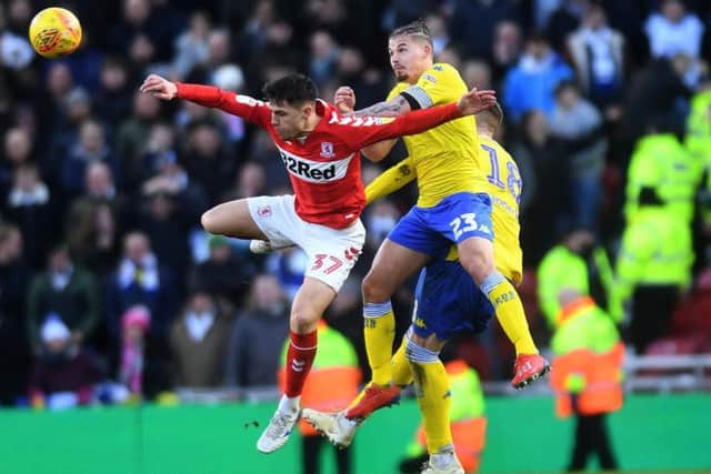 Middlesbrough v Leeds United ended 1-1