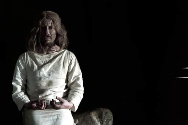 Mark Burghagen as Richard II in a new film called The Sacred King showing the Pontefract Castle prison speech of Shakespeare's play. Picture by Ben Porter who filmed the piece.