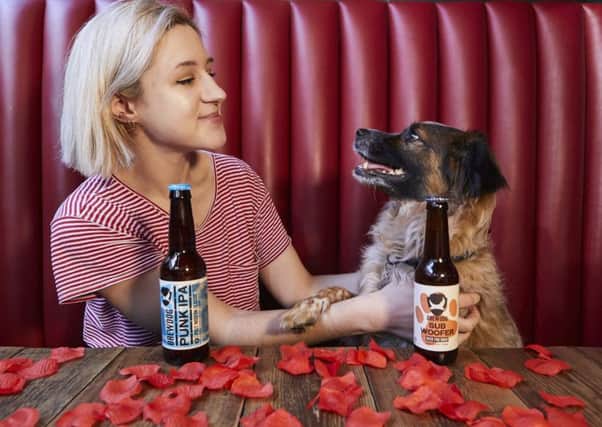 This Valentines Day, BrewDog is giving away a free bottle of its craft beer for dogs, Subwoofer IPA at its Sheffield bar on Devonshire Street.