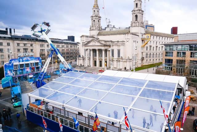 Ice Cube is back with a specially covered outdoor rink complete with new transparent marquee style roof