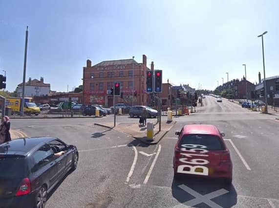 Harehills Lane is currently closed following a crash. Traffic delays are expected.