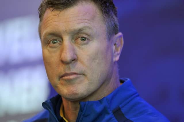 Leeds Rhinos head coach Dave Furner.