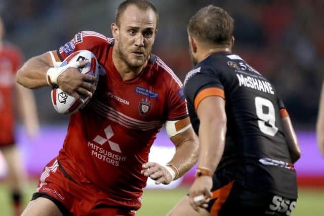 Salford Red Devils' Lee Mossop.