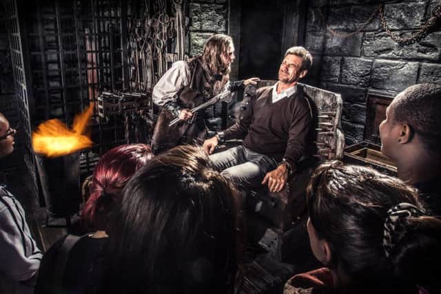 Actors bring the scary experience to life at The York Dungeon