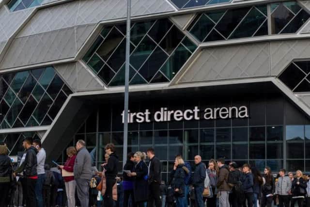 First Direct Arena. Picture by James Hardisty.
