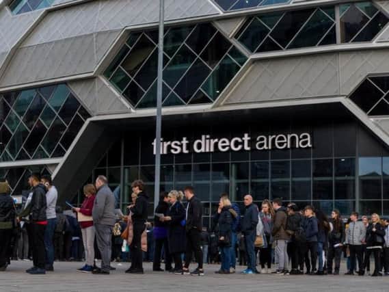 First Direct Arena. Picture by James Hardisty.