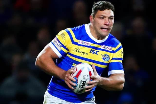 Former Leeds Rhinos star Ryan Hall.