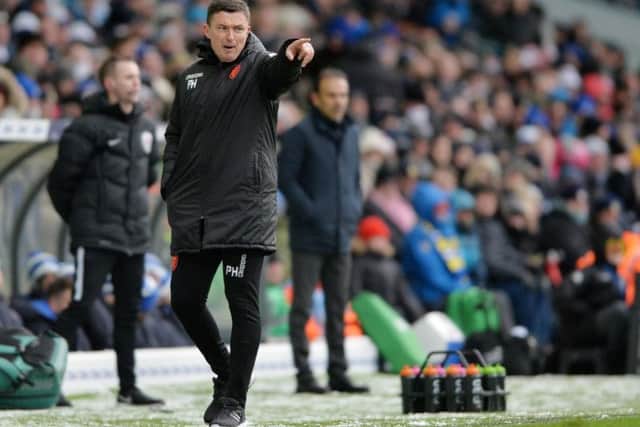 Former Leeds United head coach Paul Heckingbottom.