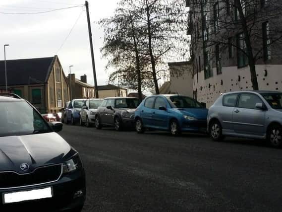 Police have left imitation parking fines on cars in east Leeds.