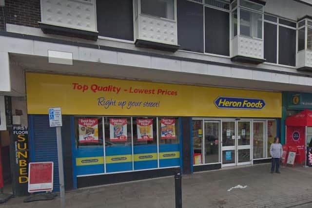 Heron Foods in Town Street. (Credit: Google)