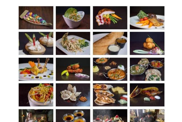 Leeds Red Hot extensive world buffet menu includes Italian, Chinese, Indian, Japanese, Mexican and European