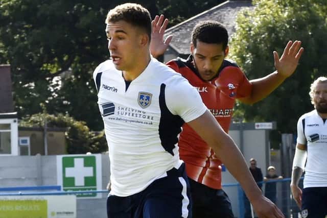 Niall Heaton of Guiseley.