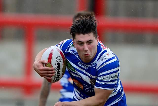 James Saltonstall scored for the fifth game running against Batley Bulldogs. PIC: Paul Butterfield.