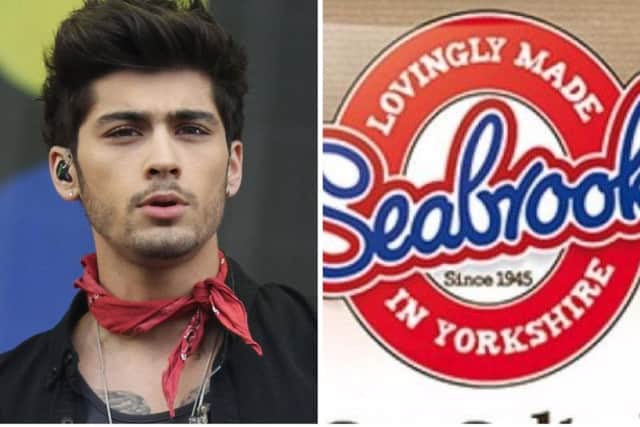Malik has tweeted a message to Yorkshire-based crisp manufacturers Seabrook. PIC: Suzan/EMPICS Entertainment