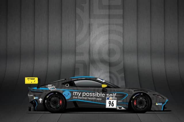 Ollie Wilkinson's Aston Martin Vantage GT3.