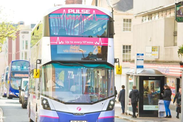 A First bus in Leeds