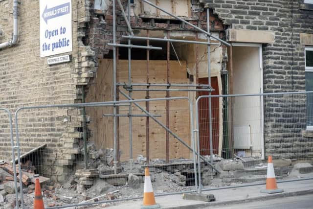 Jay Rice's home in Liversedge has been destroyed.