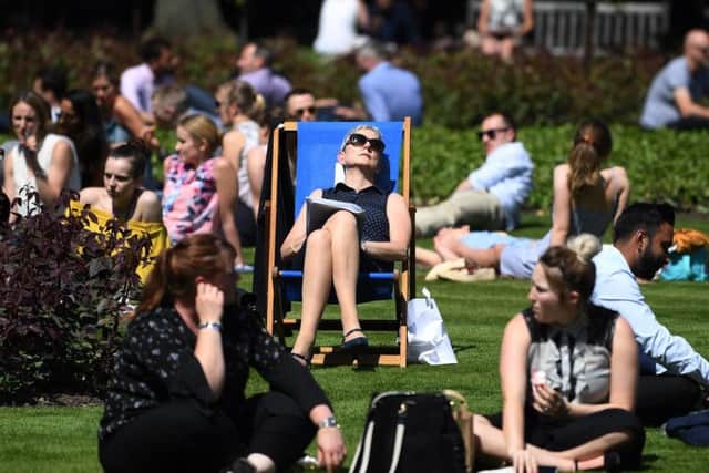 Temperatures in Leeds are set to hit 17C on Friday.