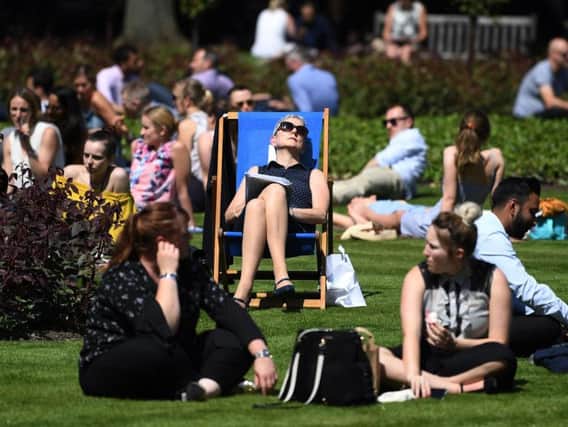 Temperatures in Leeds are set to hit 17C on Friday.