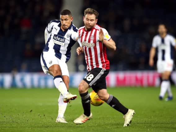 West Brom midfielder Jake Livermore, left, whose goal at QPR set up a four-way fight for automatic promotion in the Championship.