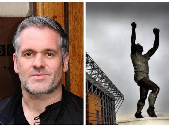 Chris Moyles will broadcast live from Elland Road