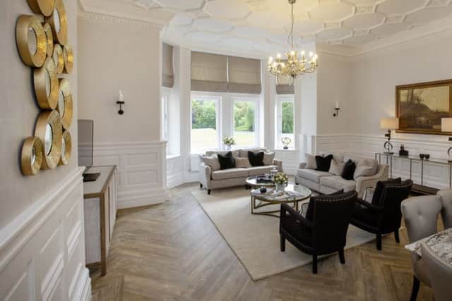 One of the apartments in the Clock Tower at Chevin Park