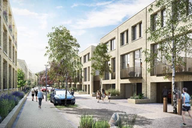 The homes set to be built by CEG at Kirkstall Forge