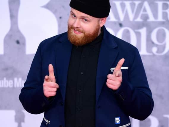 Tom Walker at the Brit Awards 2019.