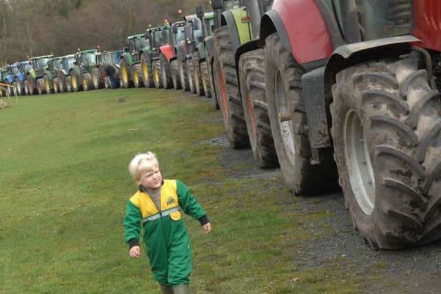 The Knaresborough to Nidderdale tractor run will raise funds to aid the Yorkshire Air Ambulance