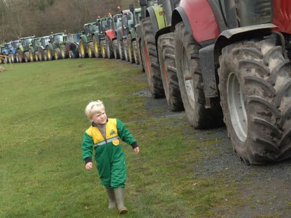 The Knaresborough to Nidderdale tractor run will raise funds to aid the Yorkshire Air Ambulance