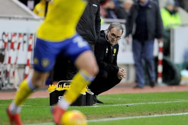 Leeds United head coach Marcelo Bielsa.