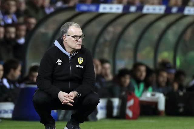 BACK TO IT: Marcelo Bielsa.