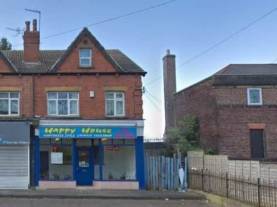 Happy House chinese take away on Stainbeck Road in Meanwood