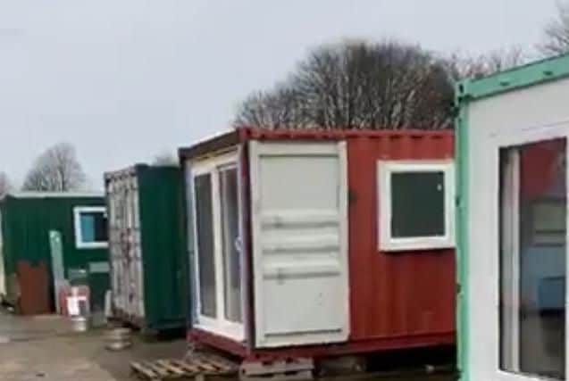 The organisers behind Leeds Tent City have set up a fundraising campaign to create a shipping container village for the homeless. Photo: Vulnerable Citizen Support Go Fund Me page.