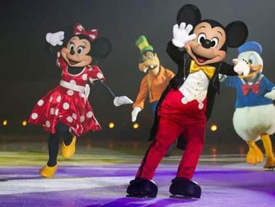 A host of beloved characters from popular animated Disney films will star in the magical show, including Mickey and Minnie Mouse