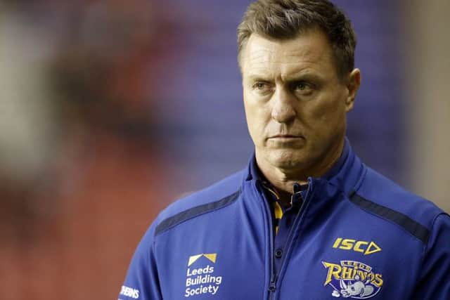 Leeds Rhinos head coach Dave Furner.