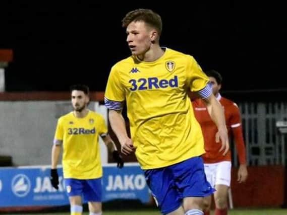 Leeds United midfielder Mateusz Bogusz saw his first action for the Whites on Friday.