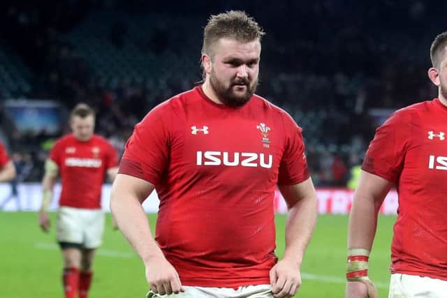 Wales' Tomas Francis, left. Picture: Adam Davy/PA