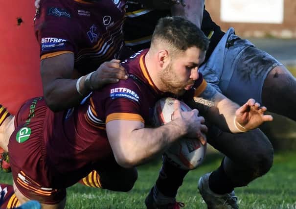 Lewis Galbraith scored two tries in Batley's win over Rochdale.